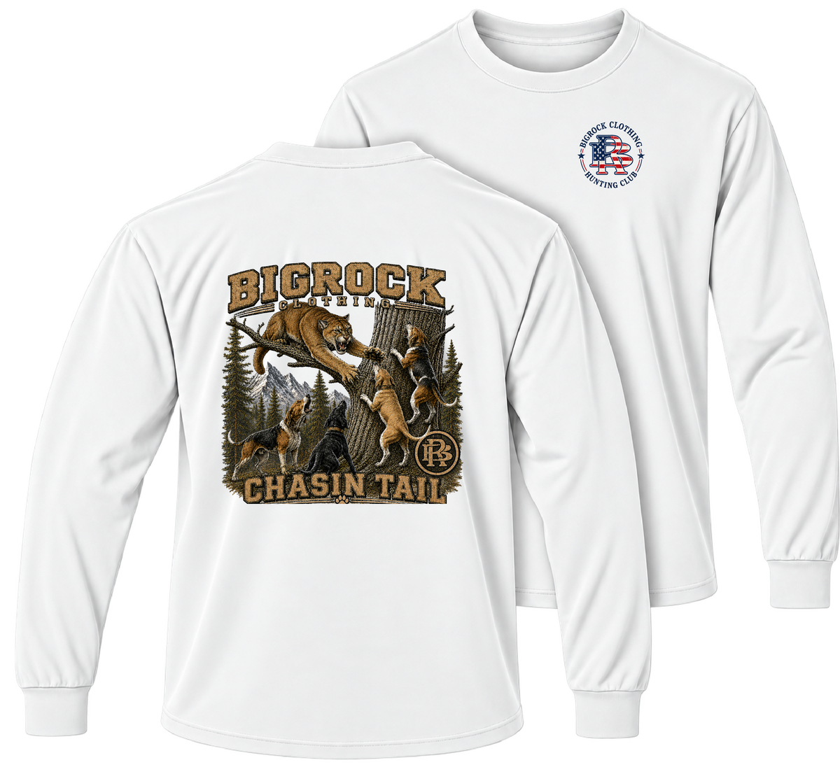 Long Sleeve Light Rock Chaisn Tail
