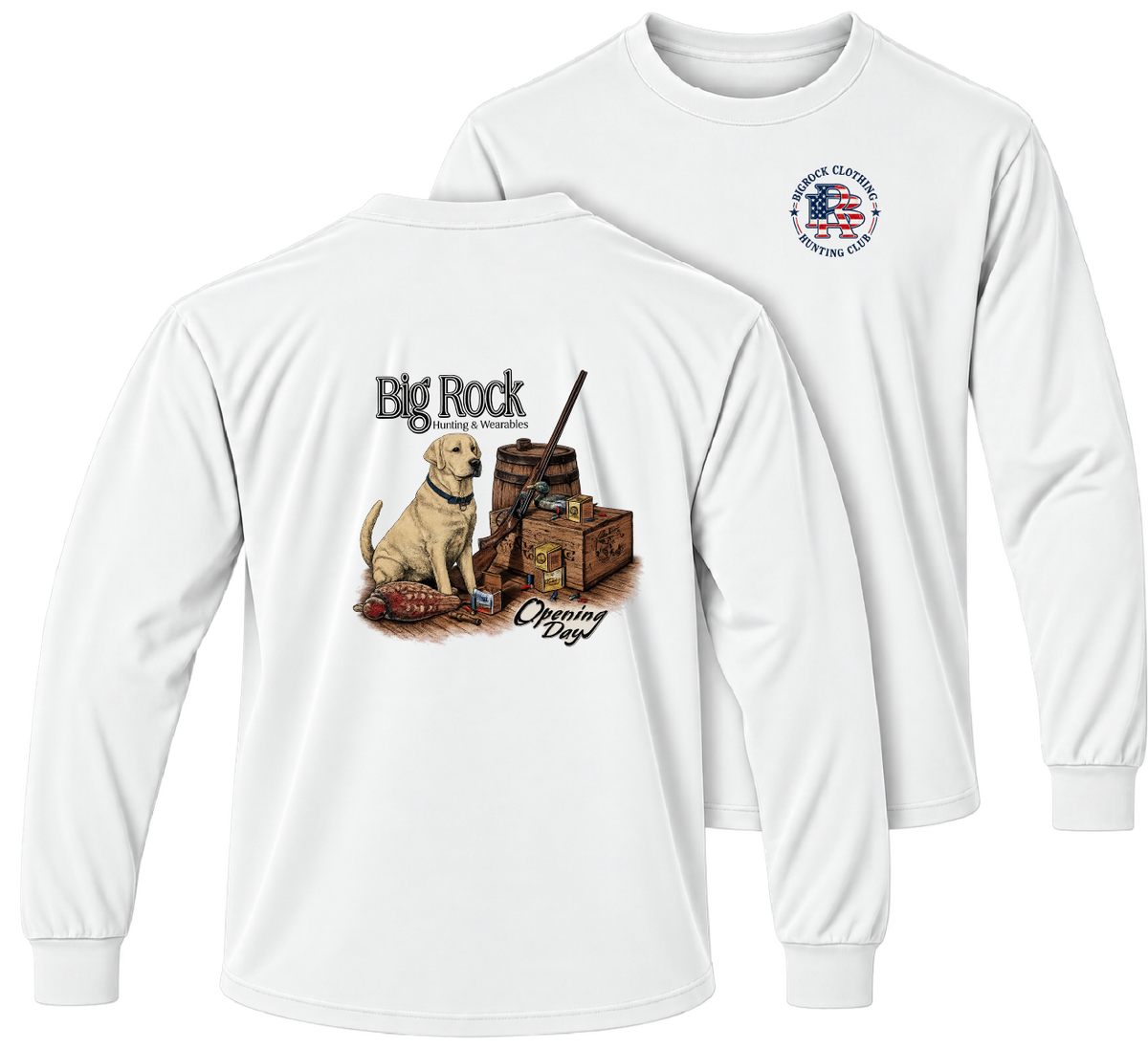 1336 Long Sleeve Light Rock Opening Day