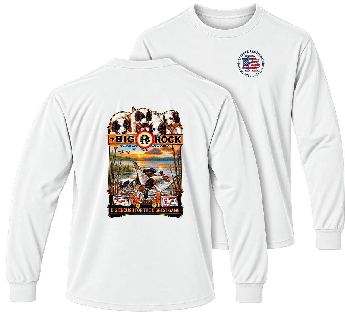 1342 Long Sleeve Light Rock Puppies Opening Day