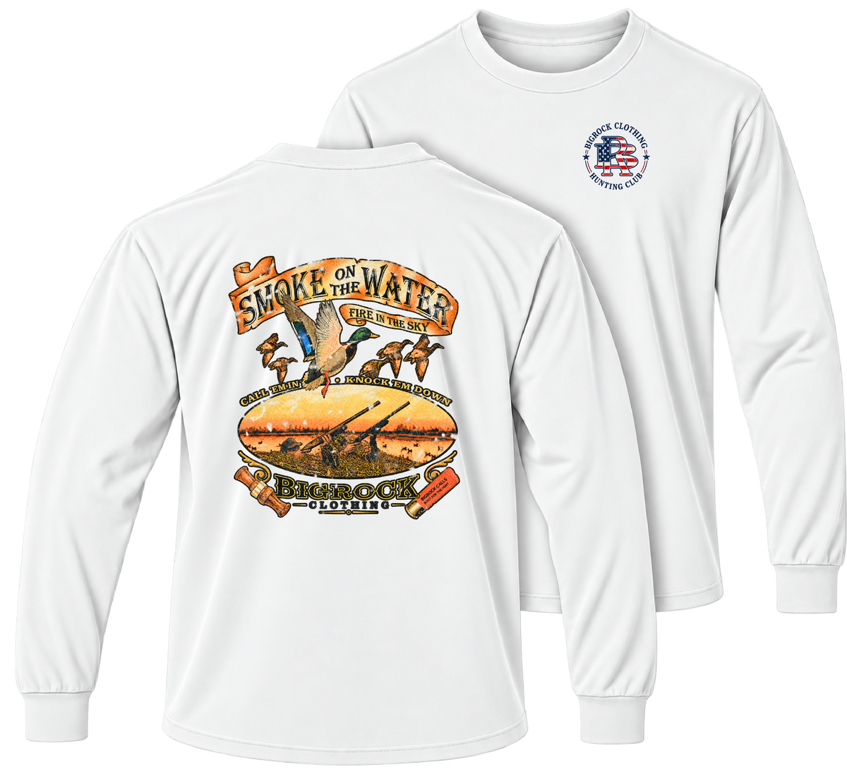 1581 Long Sleeve Light Rock Smoke On The water