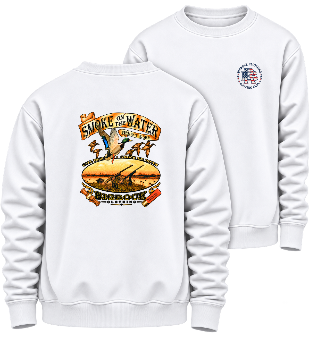 1581 Sweatshirt Heavy Rock Smoke On The Water