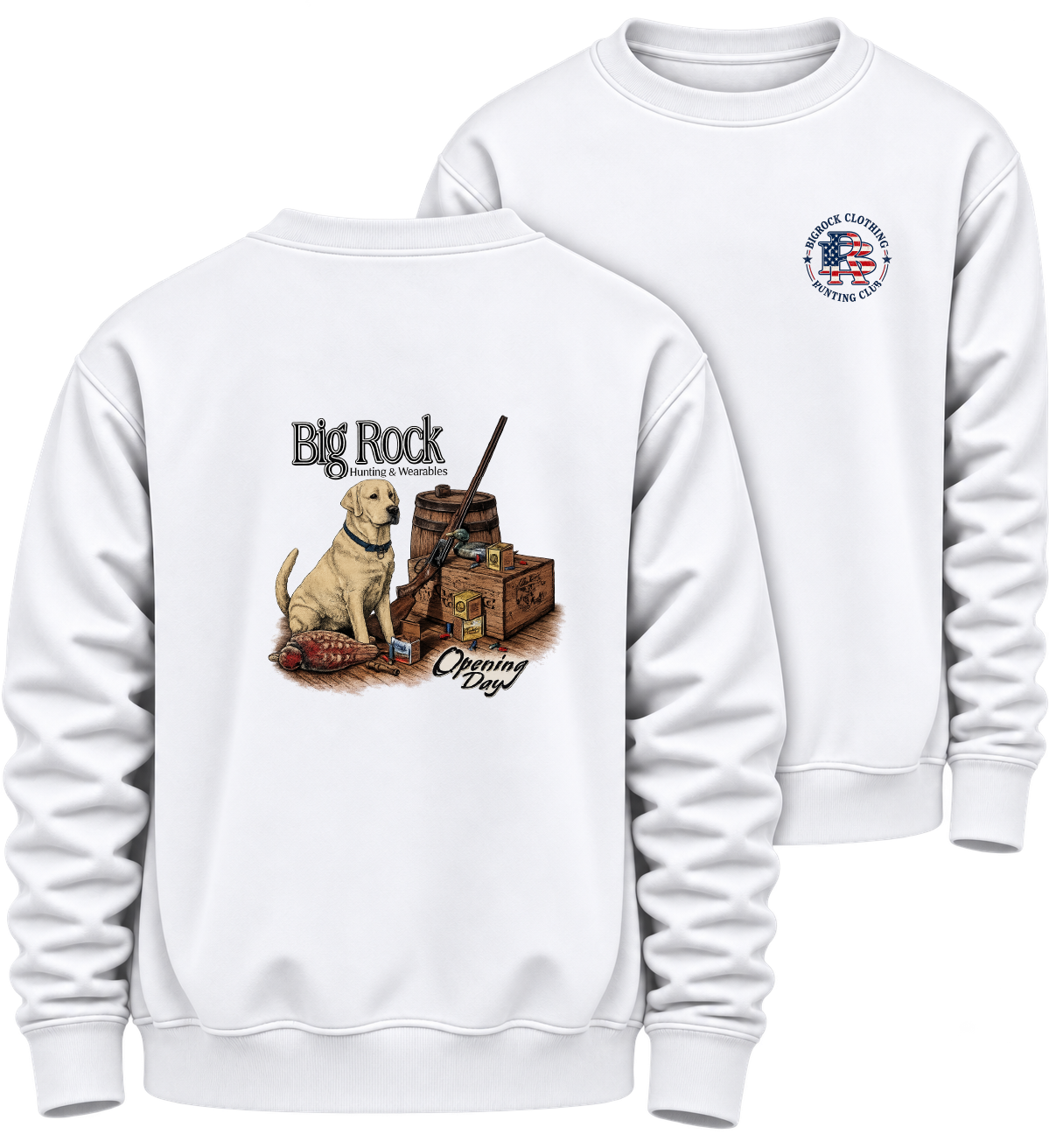 1336 Sweatshirt Heavy Rock  Opening Day