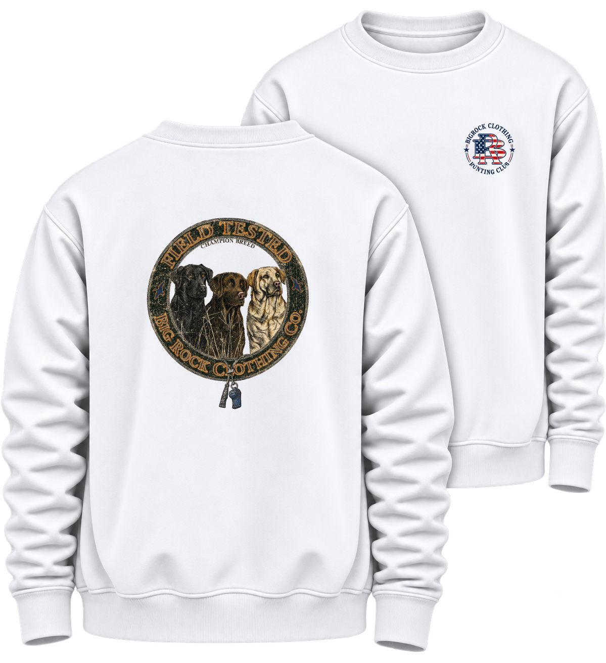 836 Sweatshirt Heavy Rock  Three Lab Coaster