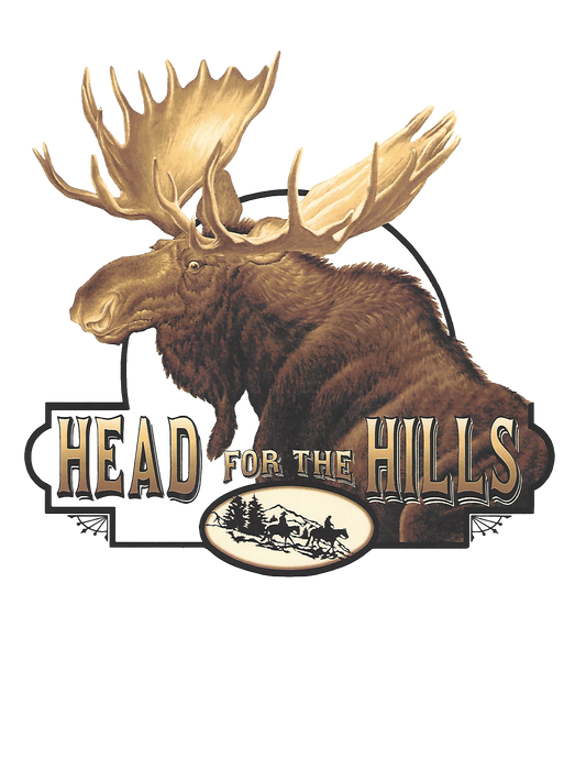 Heavy Rock Head for the Hills Moose